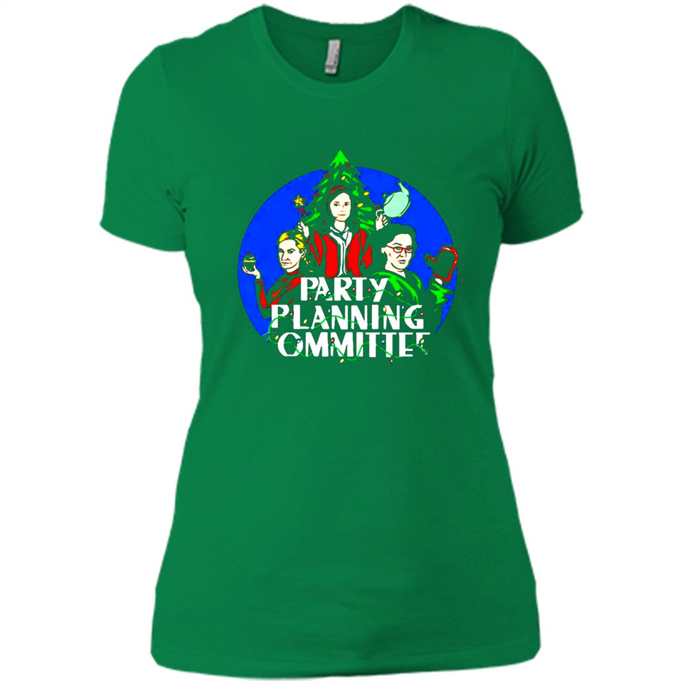 Christmas Party Planning Committee Sweatshirt - Ladies' Boyfriend T-Shirt
