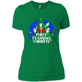 Christmas Party Planning Committee Sweatshirt - Ladies' Boyfriend T-Shirt