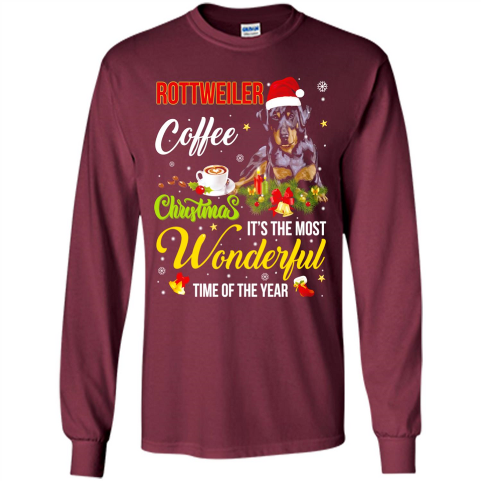 Rottweiler Coffee Wonderful Christmas