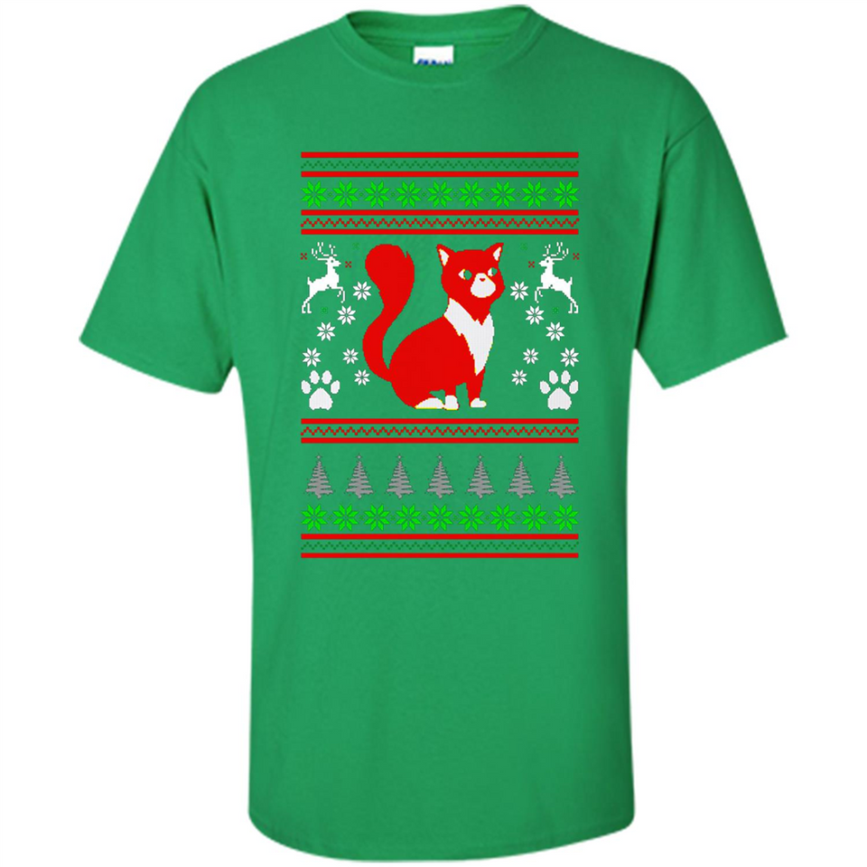 Christmas Ugly Sweater CUTE CATS UGLY CHRISTMAS SWEATERS - Shirt