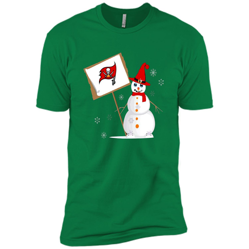 Tampa Bay Buccaneers Snowman Funny