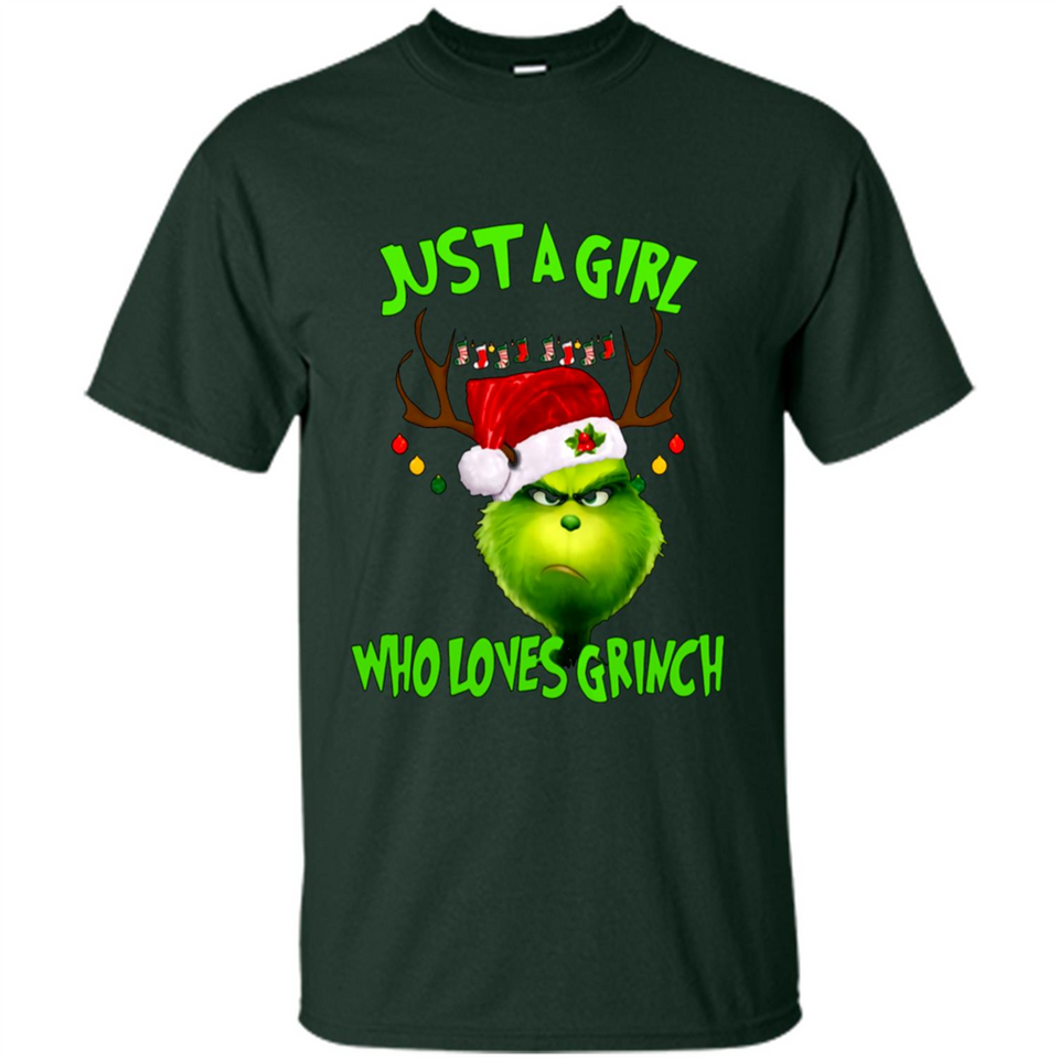 Just a Girl Who Loves Grinch Christmas PING PONG