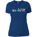 Believe in Christmas - Ladies' Boyfriend T-Shirt