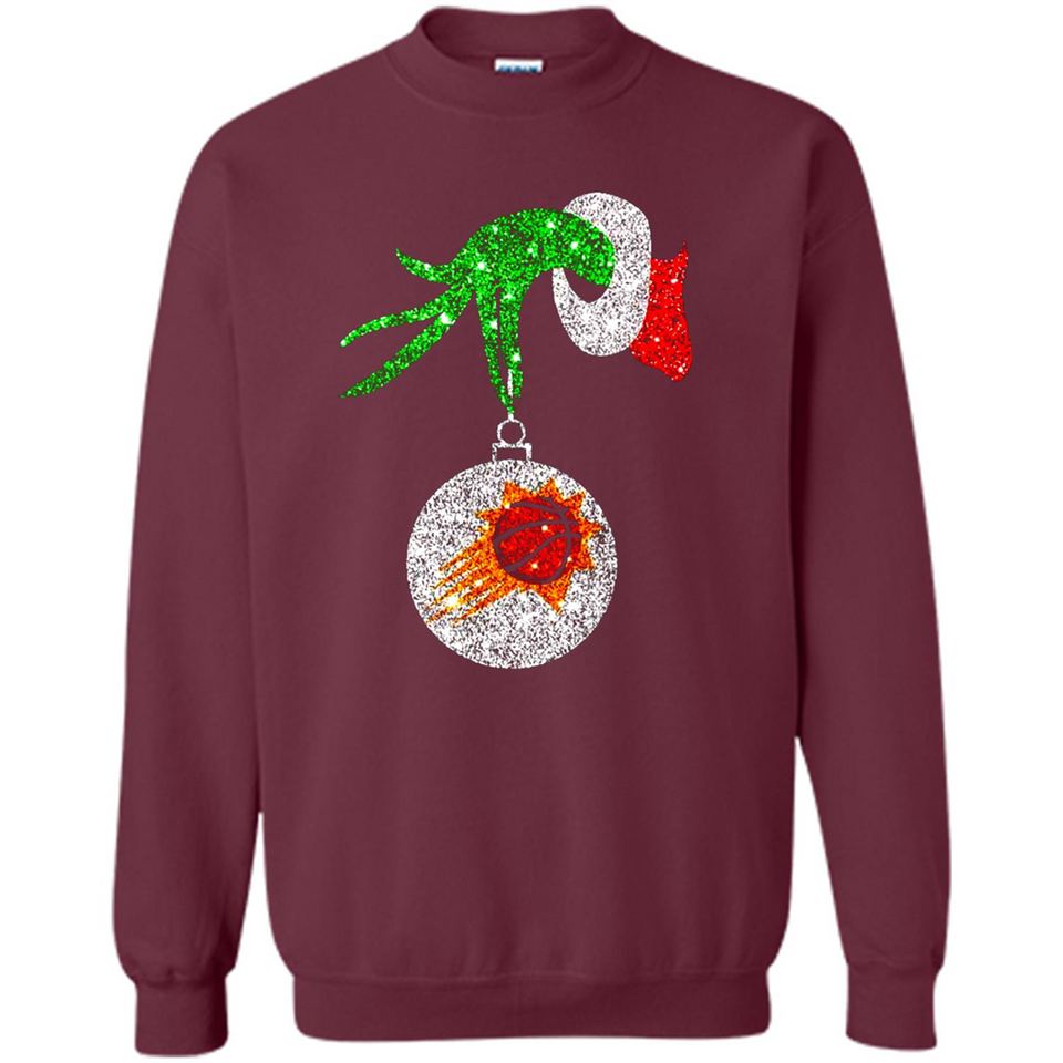 Amazing Phoenix Sun Glitter Grinch Monogram Ornament Christmas Gift - Sweatshirt