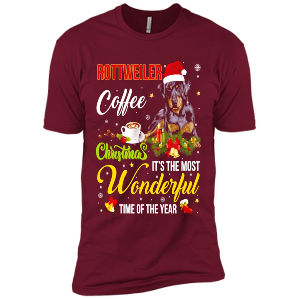 Rottweiler Coffee Wonderful Christmas