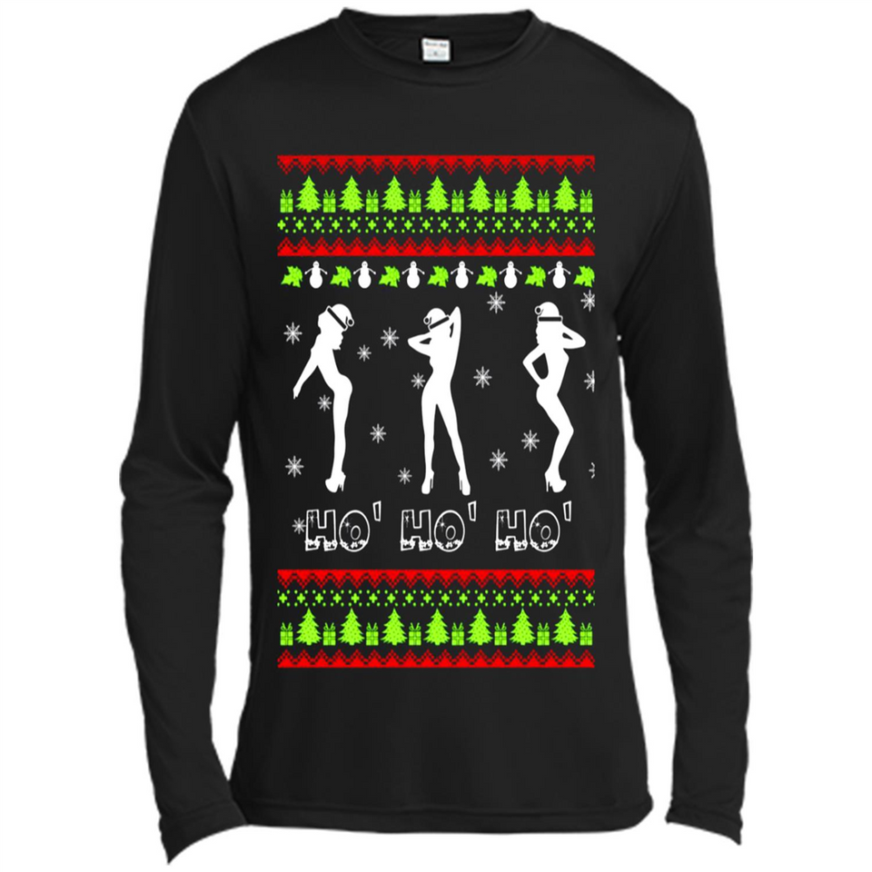 Ho Ho Ho Santa's Helpers Christmas - Canvas Long Sleeve T-Shirt