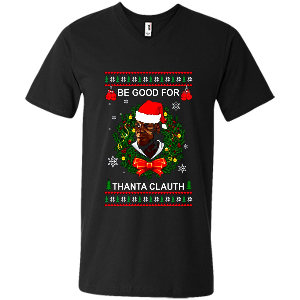 Mike Tyson Thanta Clauth Santa Claus Christmas sweater PINGPONG
