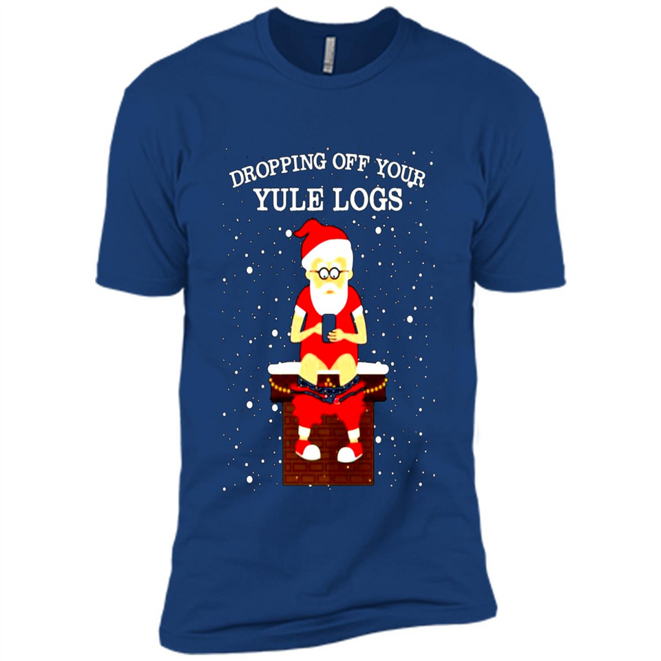 Santa Dropping Off Your Yule Logs
