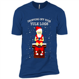 Santa Dropping Off Your Yule Logs