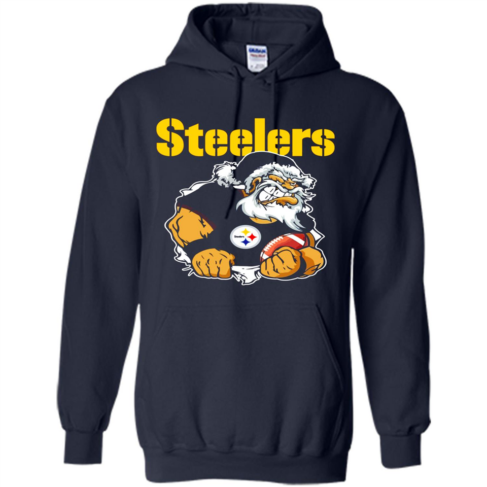 Grumpy Santa Claus Pittsburgh Steelers Football Team PINGPONG