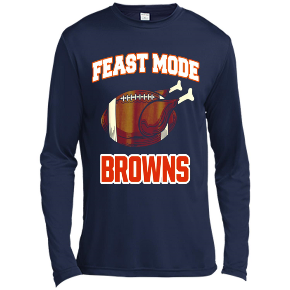 Feast Mode Browns Shirt - Cleveland Turkey Thanksgiving
