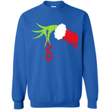 Funny Grinch Hand Holding Electrician Ornament Christmas PING PONG