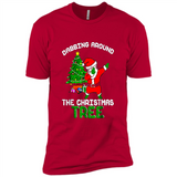 Christmas Dabbing Santa - Premium Short Sleeve T-Shirt