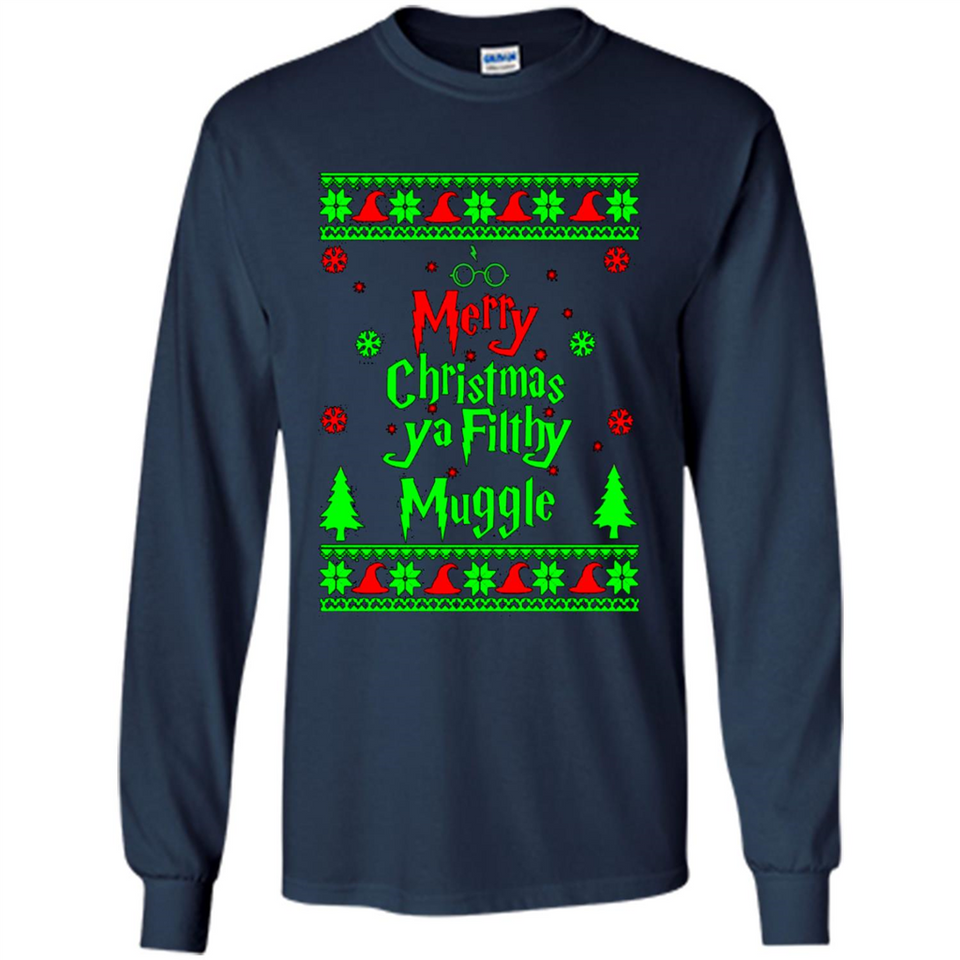 Merry Christmas ya filthy animal ugly sweater PINGPONG