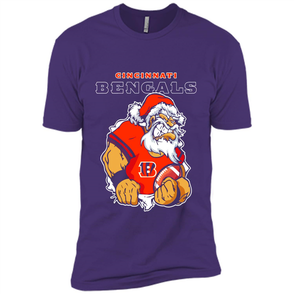 Grumpy Santa Claus Cincinnati Bengals Football Team PINGPONG