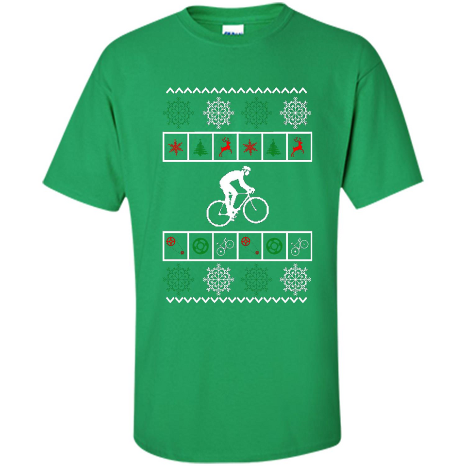 Christmas Ugly Sweater Best Cycling Ugly Christmas Sweater - Shirt