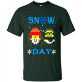 Snow Day Shirt For Indianapolis Colts Vs Minion Fans pingpong