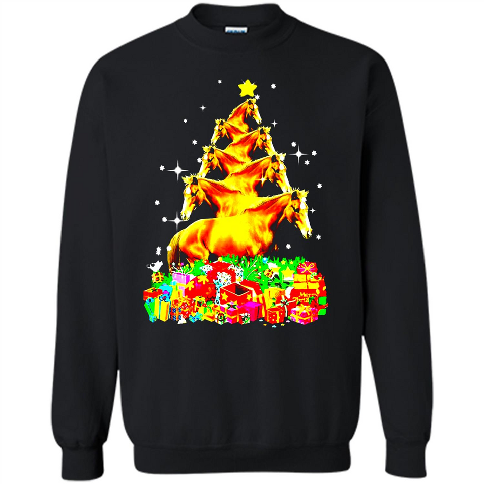 Horse Lover Tees Merry Christmas - Sweatshirt