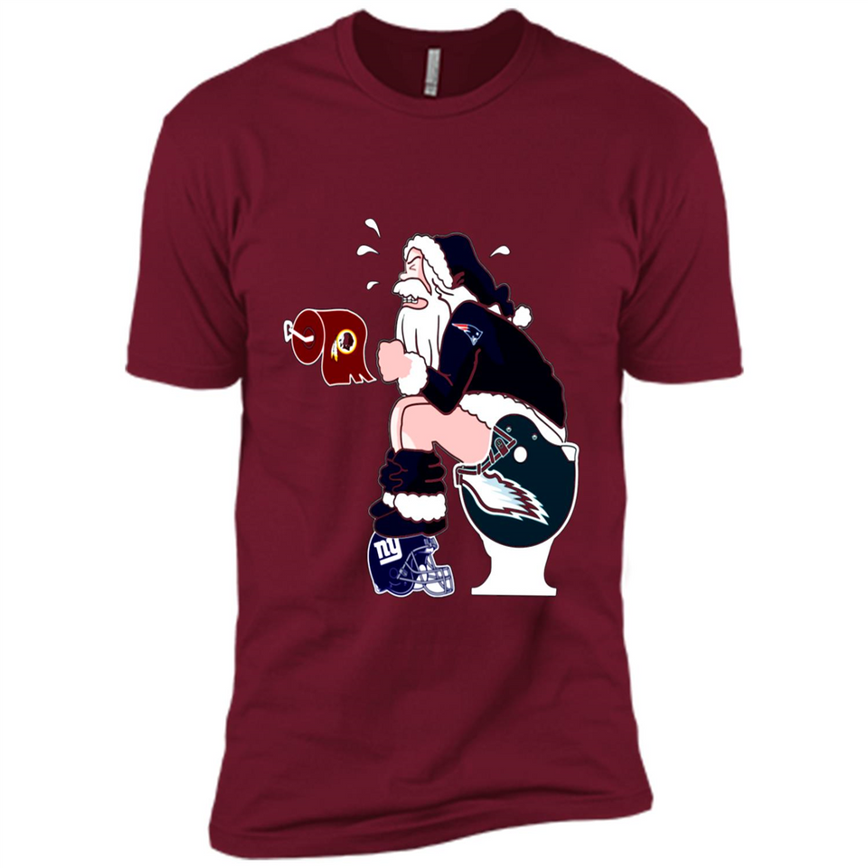 New England Patriots Toilet Santa Claus PINGPONG
