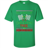 Funny Drag Racing Ugly Christmas Holiday Tree PING PONG
