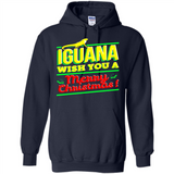 Iguana Wish You A Merry Christmas Animal - Hoodie