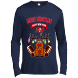 Tampa Bay Buccaneers NFL Reindeer Funny Merry Christmas And Happy New Year