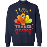 Happy Thanksgiving Turkey Day Colorful Cute
