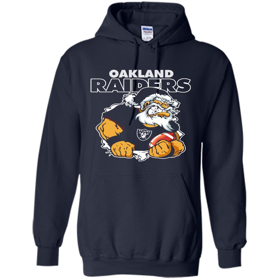 Grumpy Santa Claus Oakland Raiders Football Team PINGPONG