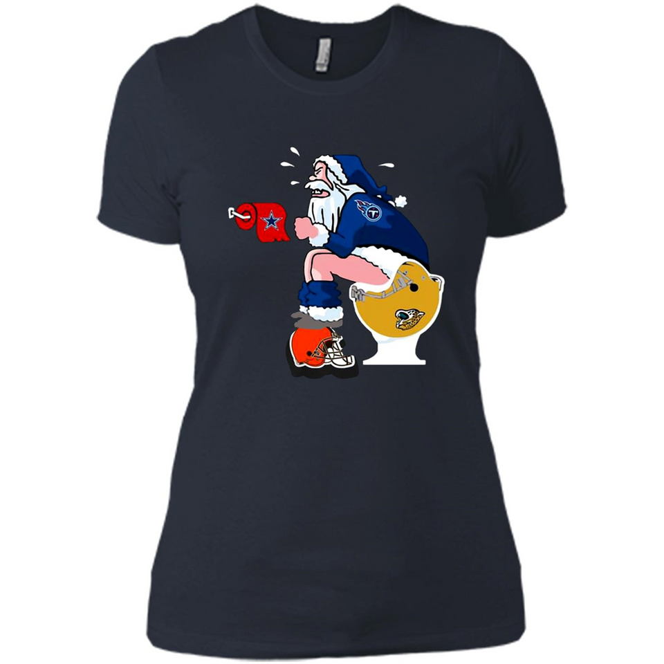 Tennessee Titans Santa Claus Toilet