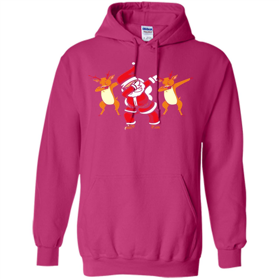 Dabbing Santa - Funny Santa Claus Christmas Dab - Hoodie