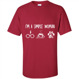 I’m Simple Woman Like Harry Potter, Coffee and Dog