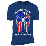 Dallas Cowboys - stand for the flag kneel for the cross