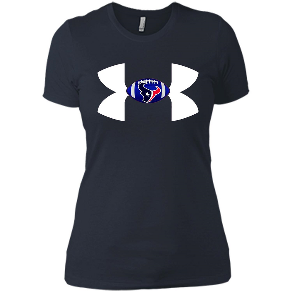 Houston Texans Under Armour Logo - Ladies' Boyfriend T-Shirt