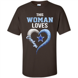This Woman love Cowboys NFL football team - Shirt