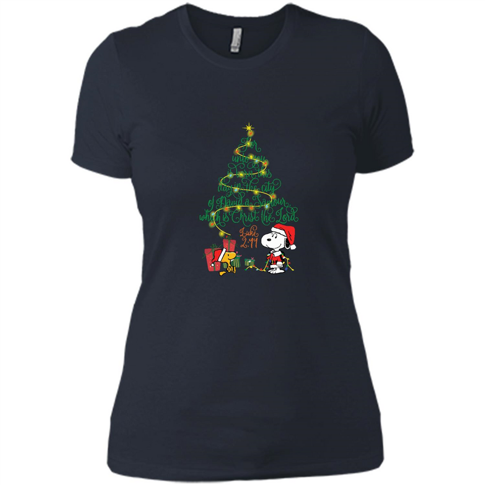 Snoopy-Woodstock-Christmas-tree-for-unto-you-is-born-this-day