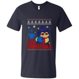 Christmas Ugly Sweater Ello Christmas - Men's V-Neck