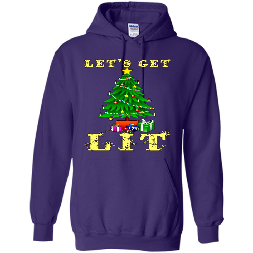 Let’s Get Lit Christmas Drinking sweater PINGPONG