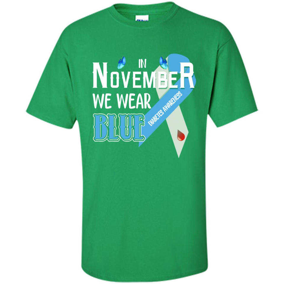 November We Wear Blue Diabetes Awareness