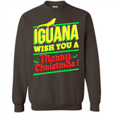 Iguana Wish You A Merry Christmas Animal - Sweatshirt
