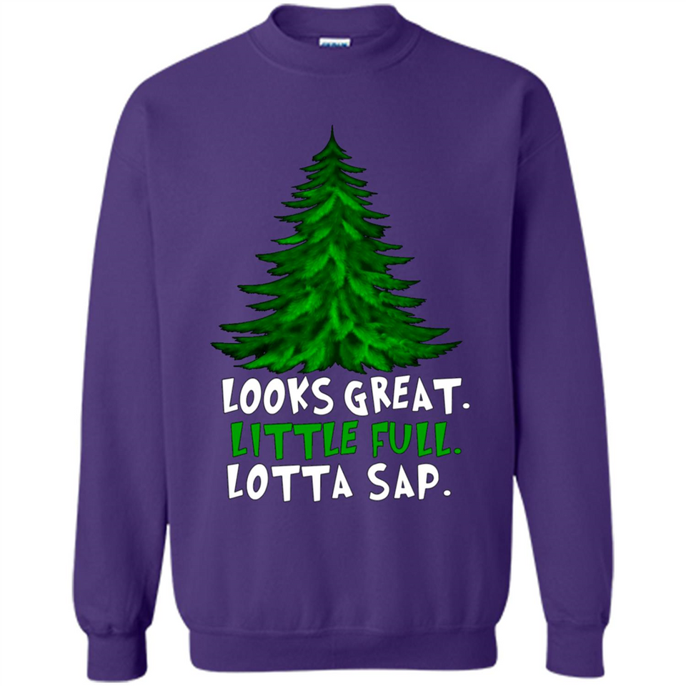Looks Great Little Full Lotta Sap Funny Christmas PINGPONG