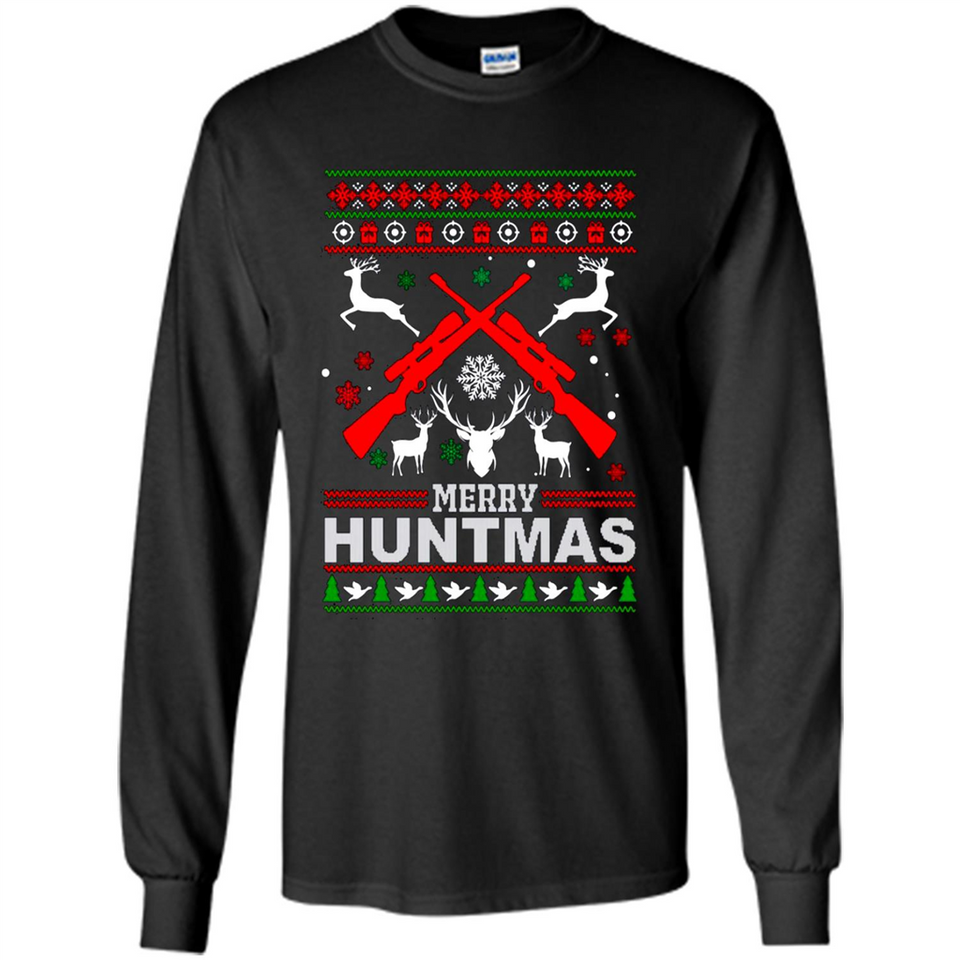 Merry Huntmas Christmas sweater PINGPONG