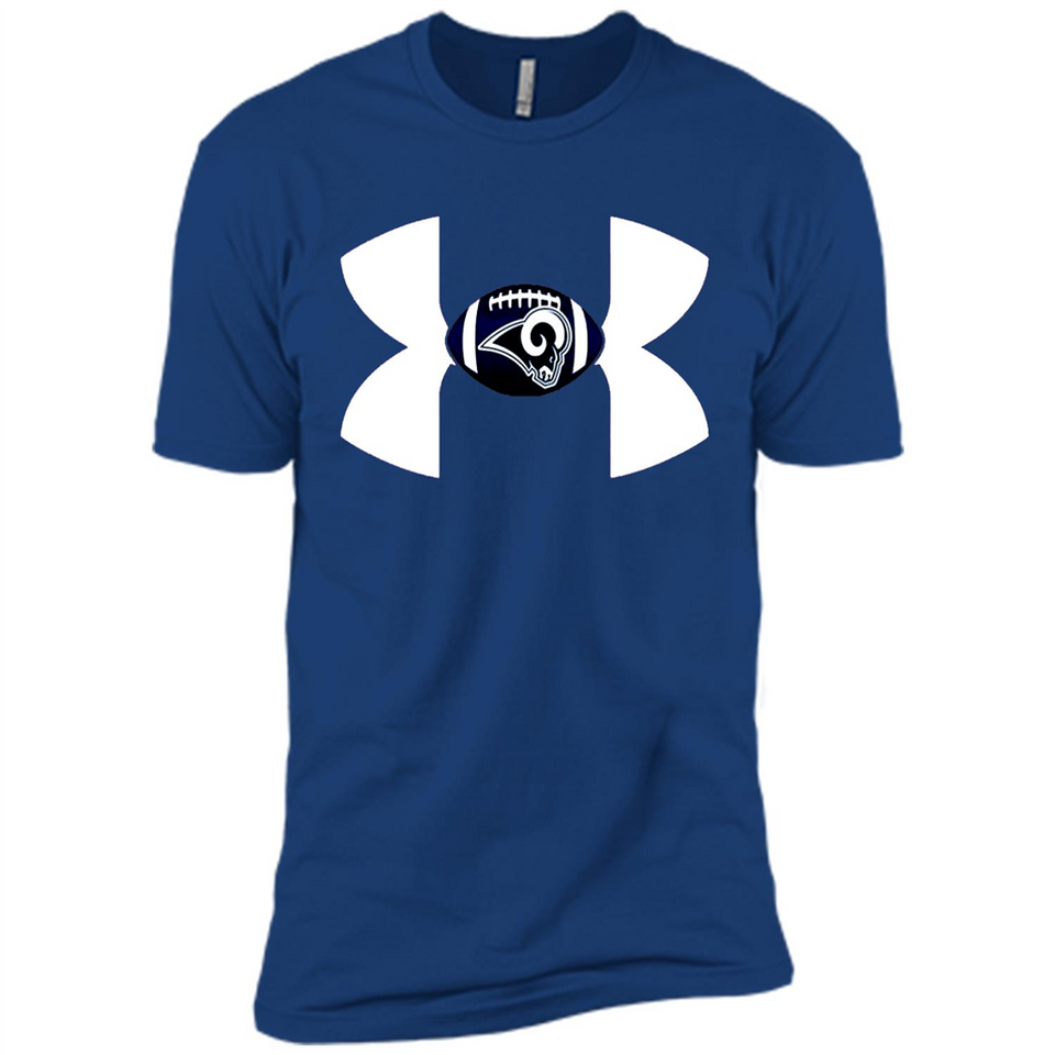 Los Angeles Rams Under Armour Logo - Premium Short Sleeve T-Shirt