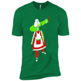 Funny Dabbing Mrs. Santa Claus Christmas Dab - Premium Short Sleeve T-Shirt