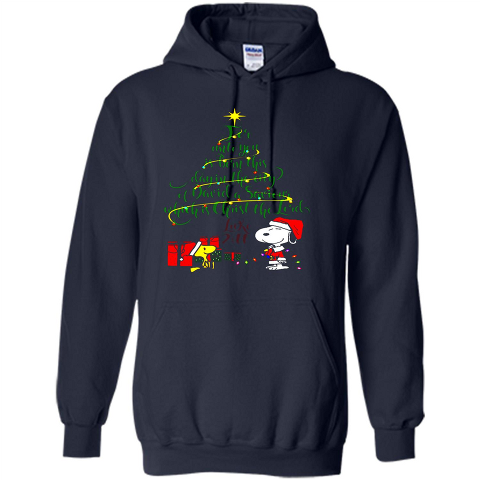 Snoopy Christmas Tree T-Shirt - Hoodie