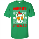 Funny Christmas Santa Corgi Dog Merry Corgmas - Shirt