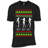 Ho Ho Ho Santa's Helpers Christmas - Premium Short Sleeve T-Shirt