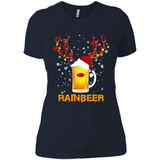 Rainbeer Funny Reindeer Beer Lover