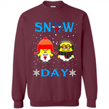 Snow Day Shirt For Chicago Bulls Vs Minion Fans pingpong