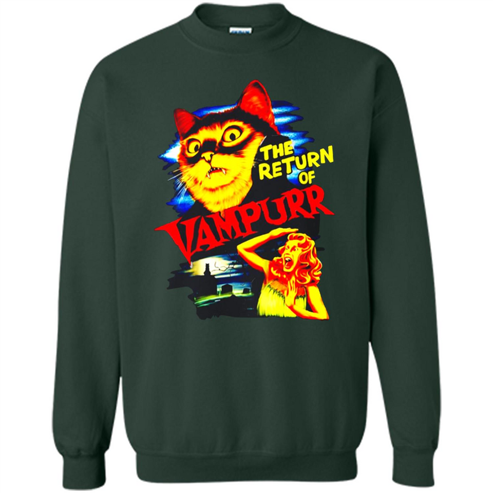 The Return Of VAMPURR!’ Horror Movie Fan Cat Lover