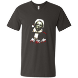 Santa Michael Myers Ho Ho Ho Merry Christmas Sweatshirt - Men's V-Neck